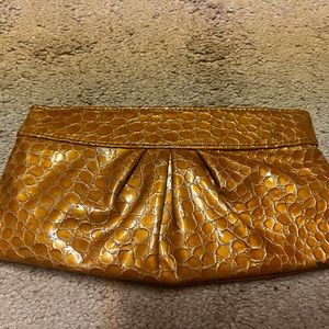Gorgeous gold clutch